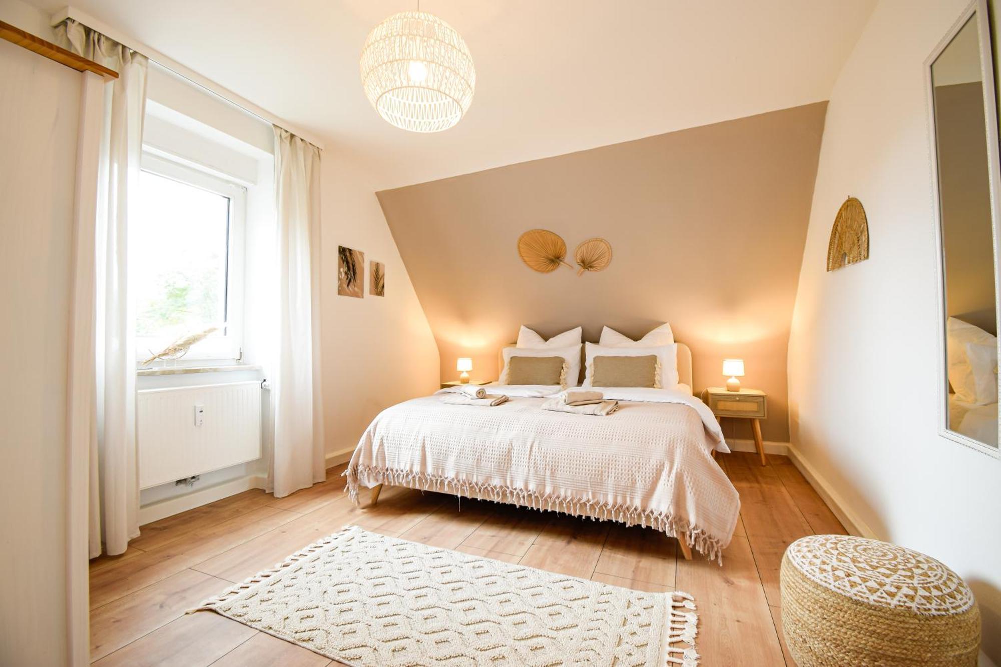 Boho-Apartment - Feel Like Home, Tiny Bathroom & Garage, 60M2 มึลอัคเคอร์ ภายนอก รูปภาพ