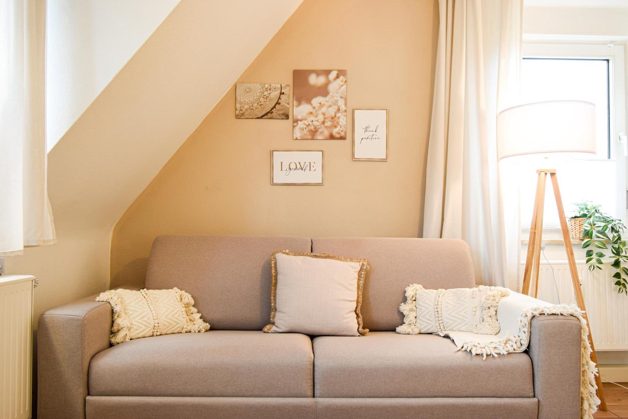 Boho-Apartment - Feel Like Home, Tiny Bathroom & Garage, 60M2 มึลอัคเคอร์ ภายนอก รูปภาพ