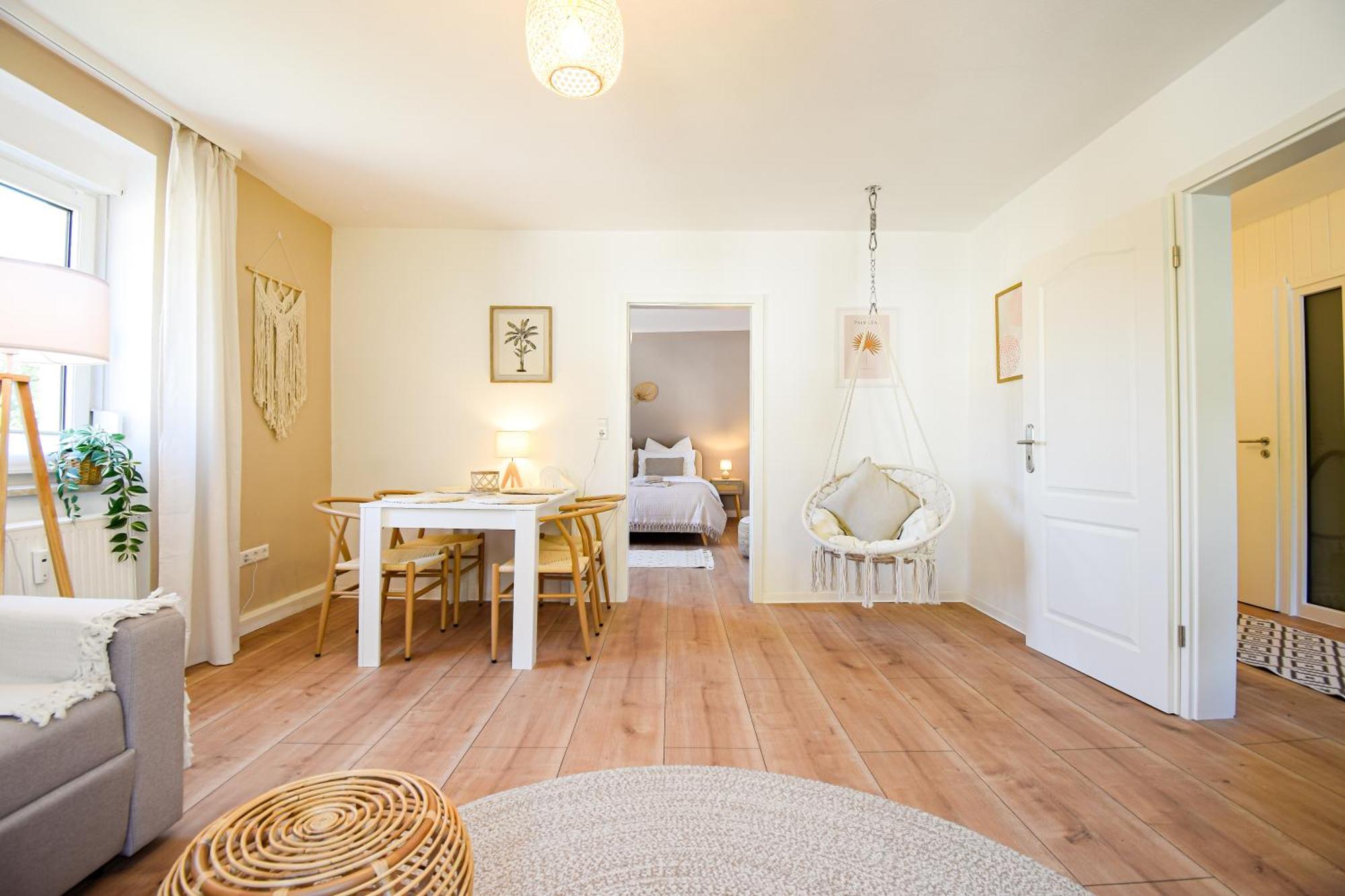 Boho-Apartment - Feel Like Home, Tiny Bathroom & Garage, 60M2 มึลอัคเคอร์ ภายนอก รูปภาพ